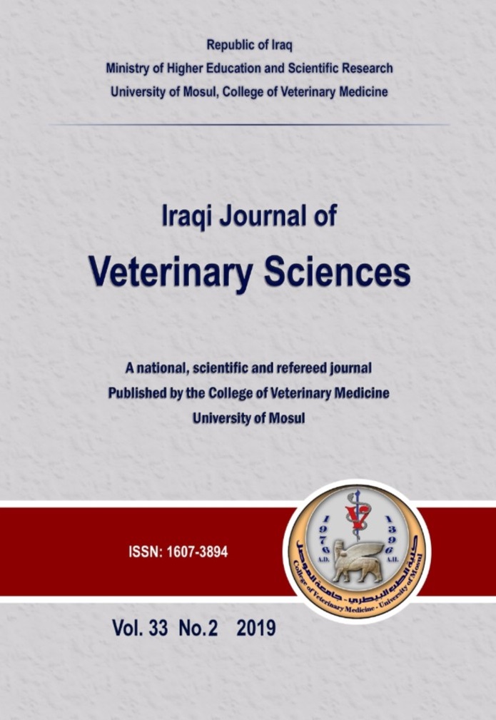 Iraqi Journal of Veterinary Sciences